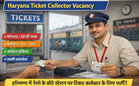 Haryana Railway Halt Agent Vacancy 2026